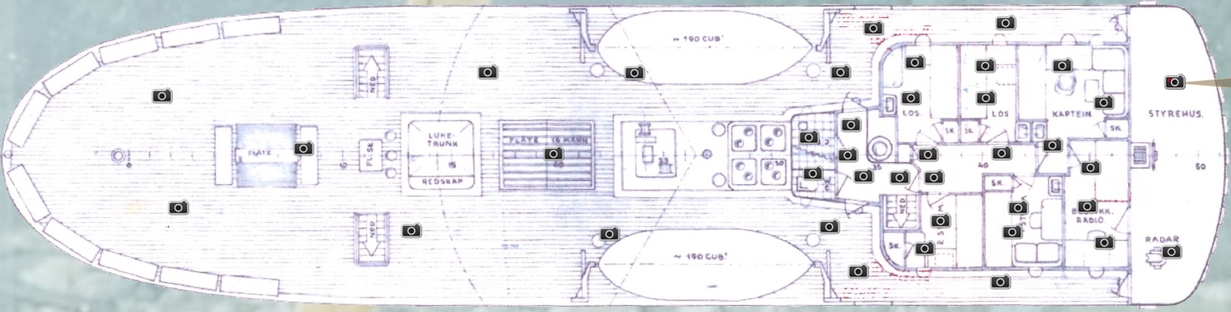 Skogøy baatdekk oktober 2021